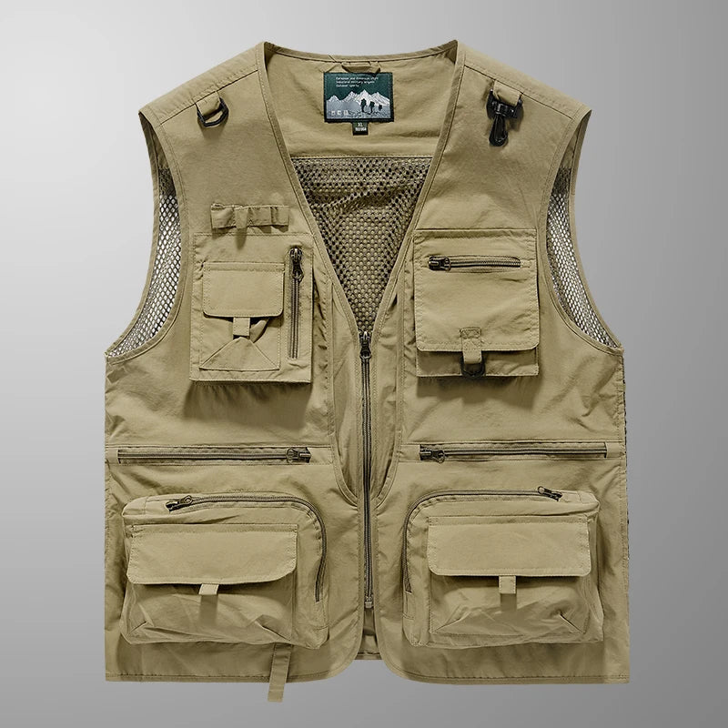 2024 New Spring, Autumn, and Summer Versatile Items in Stock, Fashionable and Trendy Wearing Vests, Men's Wear, Shopping an - Live Store 4U