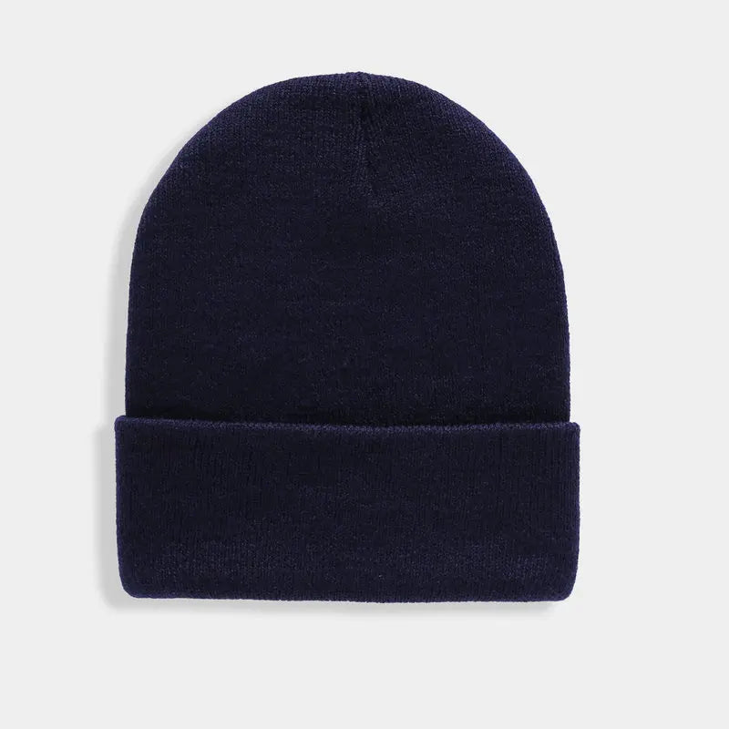 Solid Unisex Beanie Autumn Winter Wool Blends Soft Warm Knitted Cap Men Women SkullCap Hats Gorro Ski Caps 24 Colors Beanies - Live Store 4U