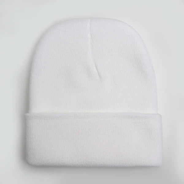 Solid Unisex Beanie Autumn Winter Wool Blends Soft Warm Knitted Cap Men Women SkullCap Hats Gorro Ski Caps 24 Colors Beanies - Live Store 4U