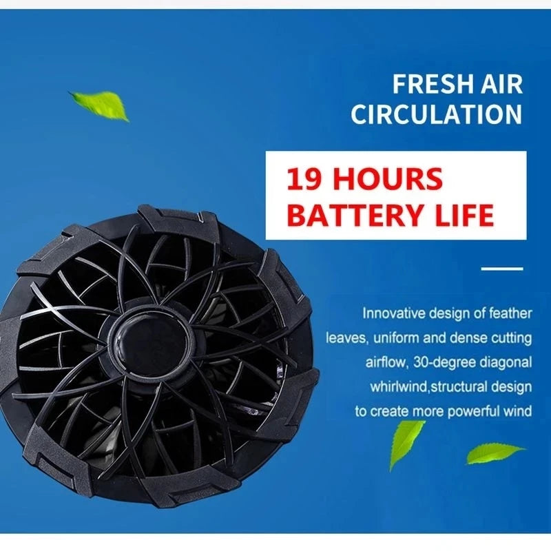 Men Summer Air Conditioning Clothing Fan Cooling Vest 2022 New USB Charging Cooling Sport Man Outdoor Solid Color Coat Plus Size - Live Store 4U