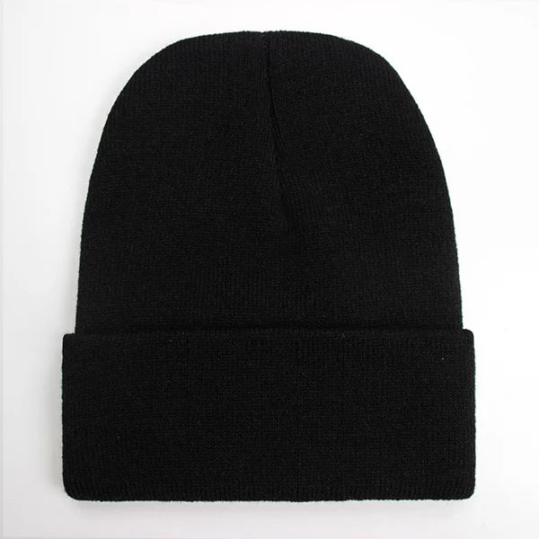 Solid Unisex Beanie Autumn Winter Wool Blends Soft Warm Knitted Cap Men Women SkullCap Hats Gorro Ski Caps 24 Colors Beanies - Live Store 4U