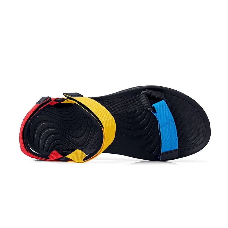 2024 New Men Sandals Non-slip Summer Flip Flops High Quality Outdoor Beach Slippers Casual Shoes Cheap Men's shoes Water Shoes