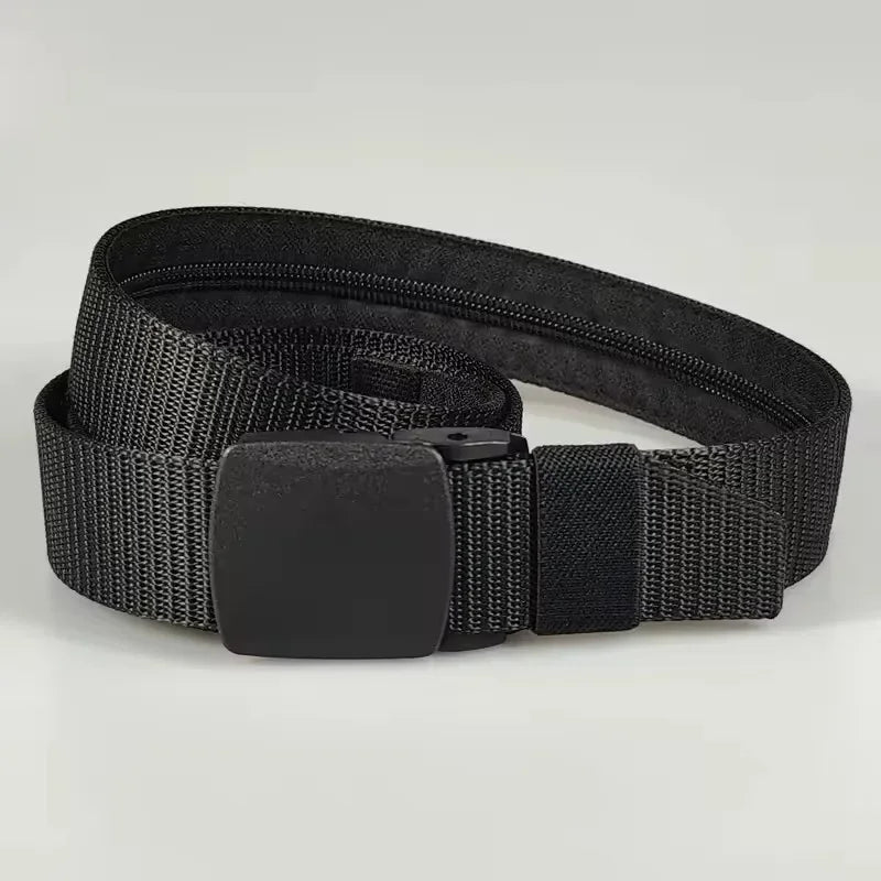 A Travel Cash Anti-Theft Belt For Men, Available In 3 Colors, With A Secret Money Pocket, 125cm - Live Store 4U