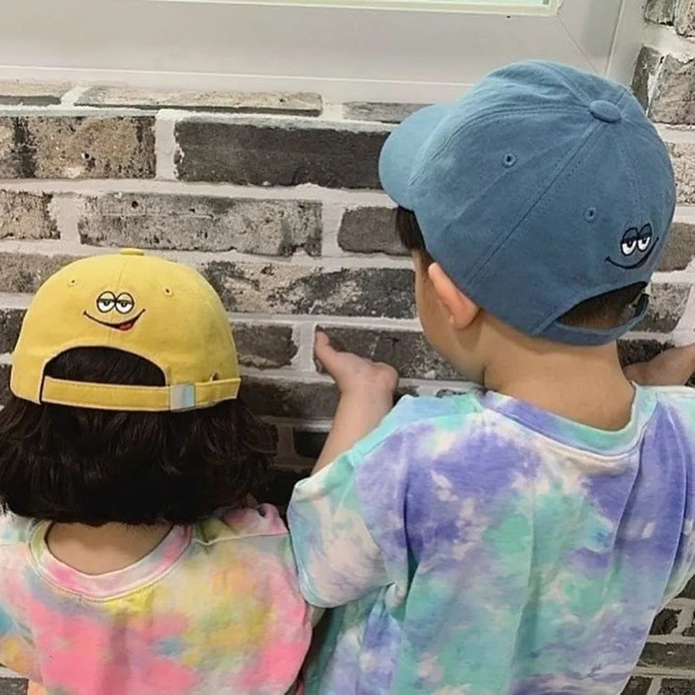 Children's Thin Visor Cap Handsome Letter Baseball Cap Outdoor Sun Hat