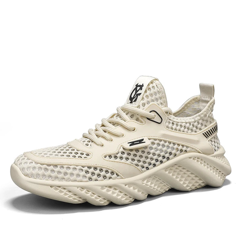 Fashion Men's Sneakers Lightweight Running Shoes 2025 Summer Mesh Brand Sneakers Breathable Casual Shoe Comfortable Men's Tennis