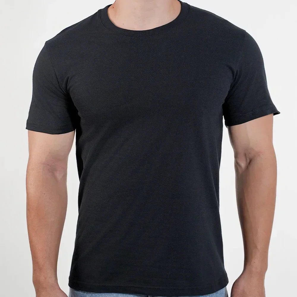 Men T shirts Polyester Thin Short-sleeve Tee Fitness Muscle Joggers Bodybuilding Quick Dry tshirt Male Gym Clothes Oversize tops - Live Store 4U