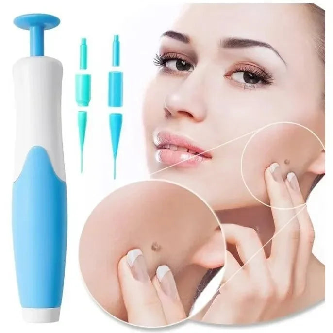 Trade Double Head Wart Remover Pen Skin Skin Tag Removal Kit Home Use Face Skin Care Tool