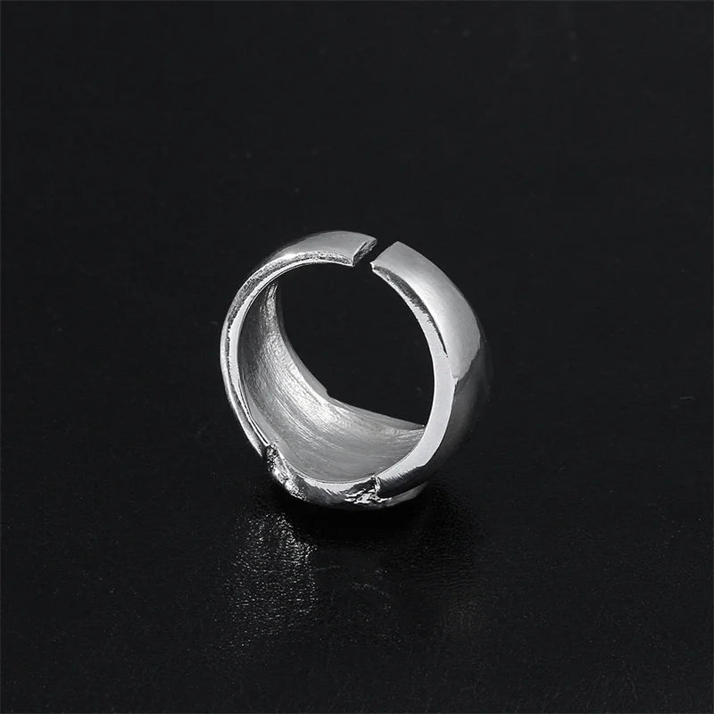 Number 8 Black Pool Billiard Ball Ring for Man, Personality Charm, Cocktail Party Accessories, Eight , - Live Store 4U