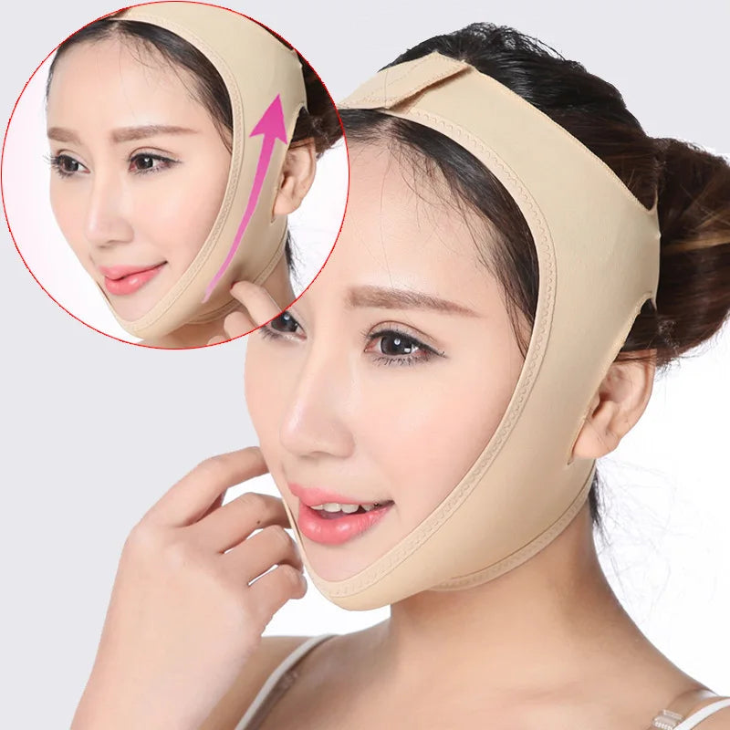 Face V Shaper Facial Slimming Bandage Relaxation Lift Up Belt Shape Lift Reduce Double Band Massage Chin Massage Care Tools