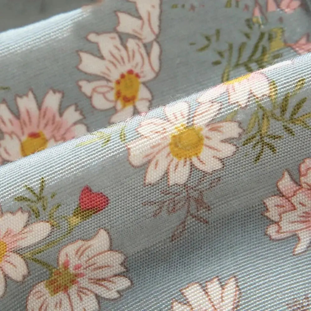1Pcs New With Waistband Japanese Apron Baking Florist Cross Back Kitchen Cooking Aprons Women Housework Maid Dress Apron
