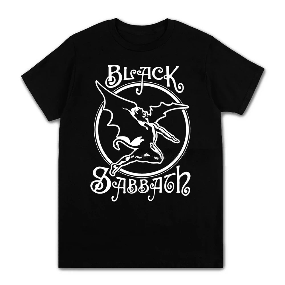 Black Metal Rock Band T shirt Men Women Fashion Casual Graphic Short Sleeve Short Sleeve Plus Size T Shirt Unisex 62474 - Live Store 4U