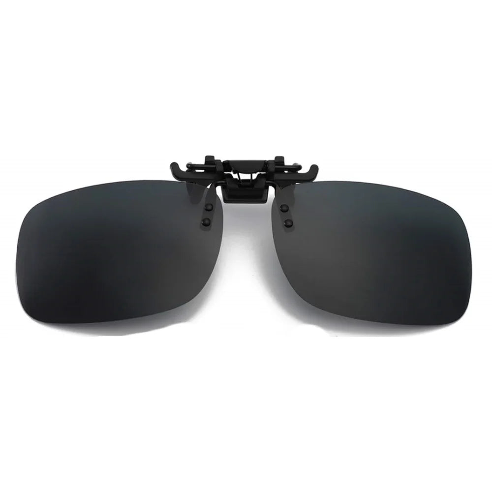 New Unisex Polarized Clip on Sunglasses Near-Sighted Driving Night Vis Lens Cycling Riding Sunglasses Clip Motorcycle Equipments
