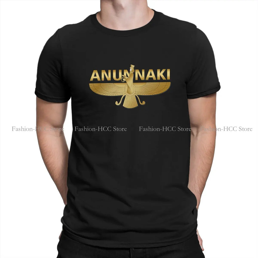 Mesopotamian God ANUNNAKI Round Collar TShirt Ancient Egypt Egyptian Original Polyester T Shirt Man's Tops Individuality