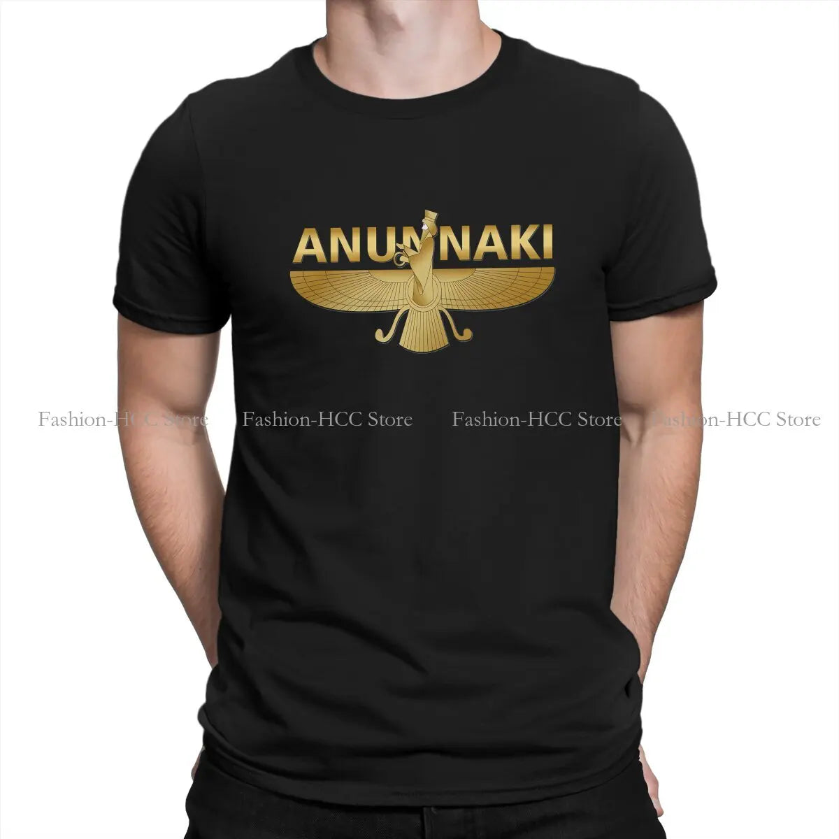 Mesopotamian God ANUNNAKI Round Collar TShirt Ancient Egypt Egyptian Original Polyester T Shirt Man's Tops Individuality