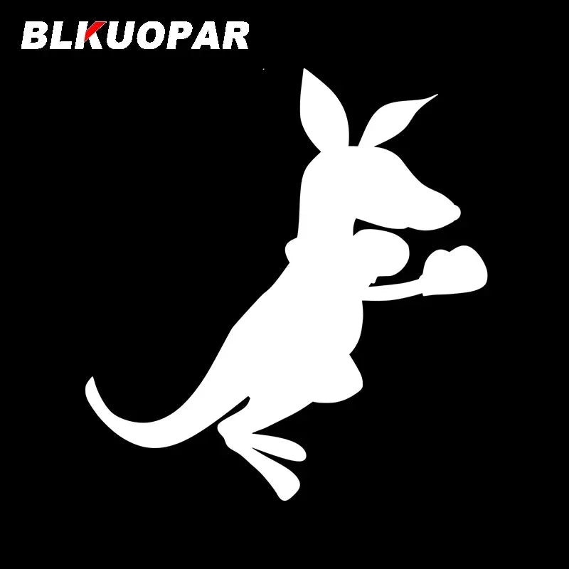 BLKUOPAR For Kangaroo Car Stickers Waterproof Fashionable Decals Personality Occlusion Scratch Motorcycle Surfboard Decor