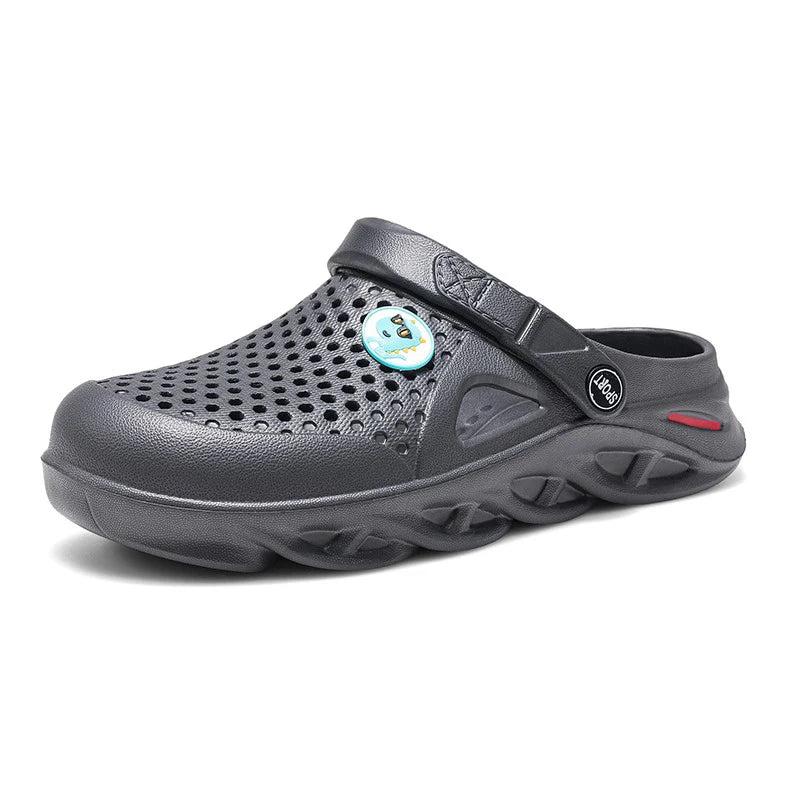 Men's Beach Sandals Summer Outdoor Platform Casual Shoes Fashion Sneakers Breathable Shoes Slippers Slippers Large Size 38-47