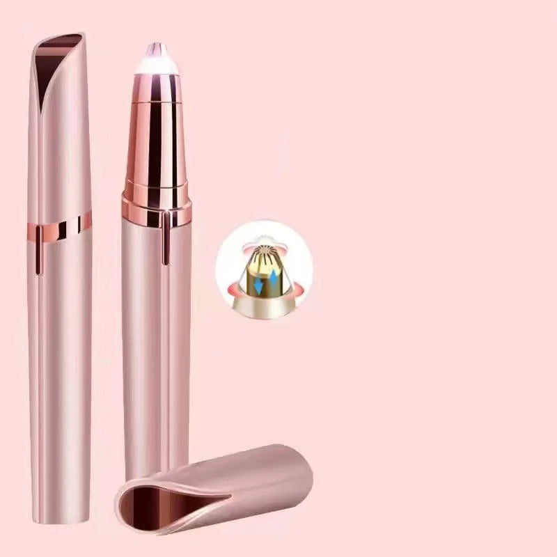 Eyebrow Trimmer for Women, Battery Eyebrow Hair Remover, Painless Electric Razor,Eye Brow and Face Epilator Hair Removal