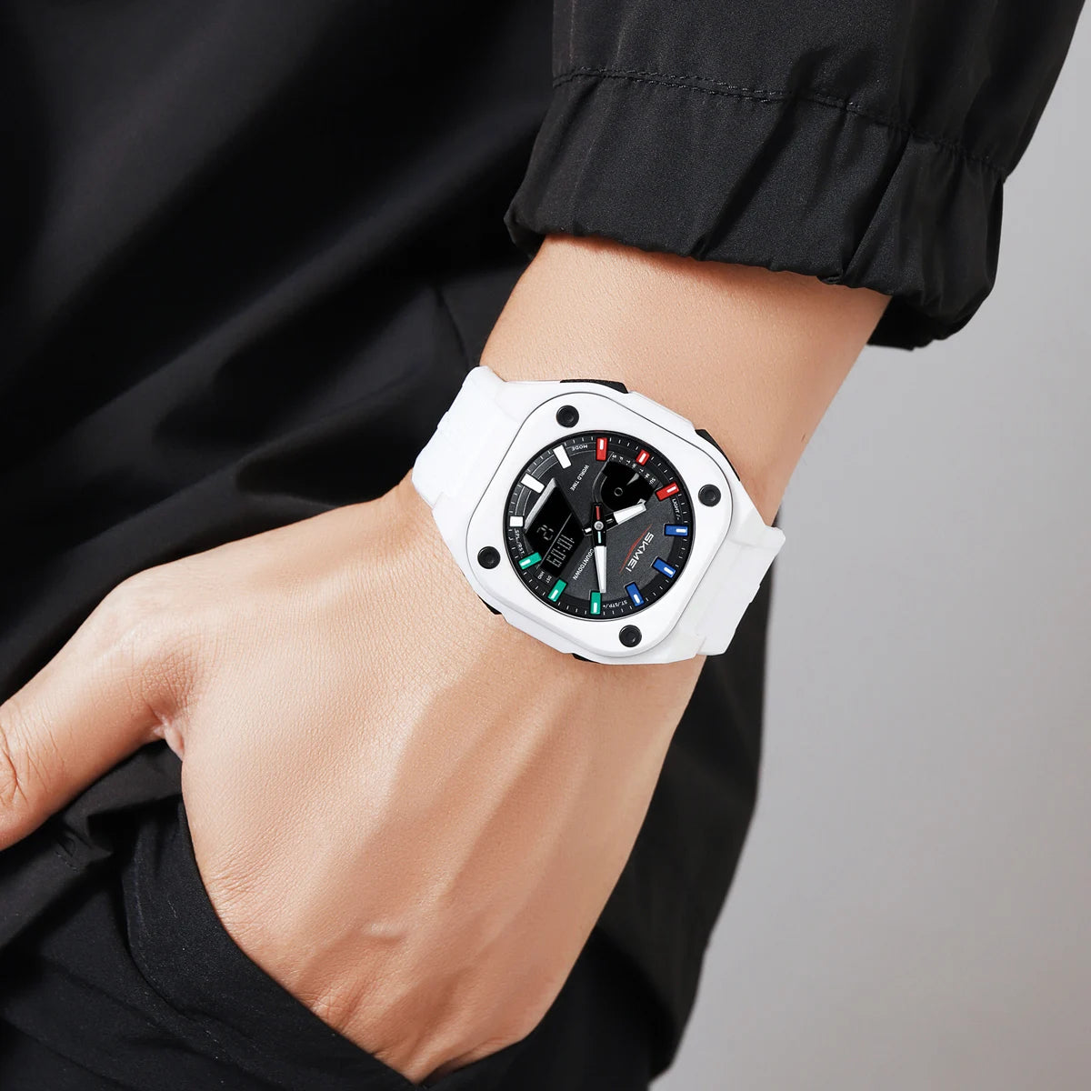 SKMEI Business Digital Electronic Watch Fashion Sports Quartz Watches For Mens Women Waterproof Wristwatches Clock Reloj Hombre