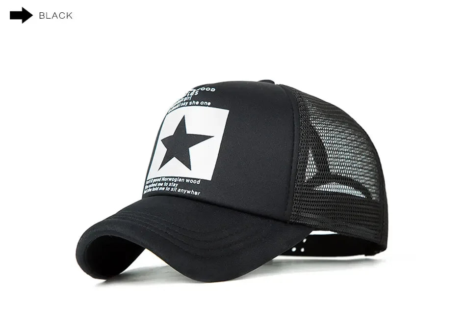 Fashion Brand Baseball Cap Women Baseball Hat Breathable Men Women Summer Mesh Cap Baseball Caps Gorras