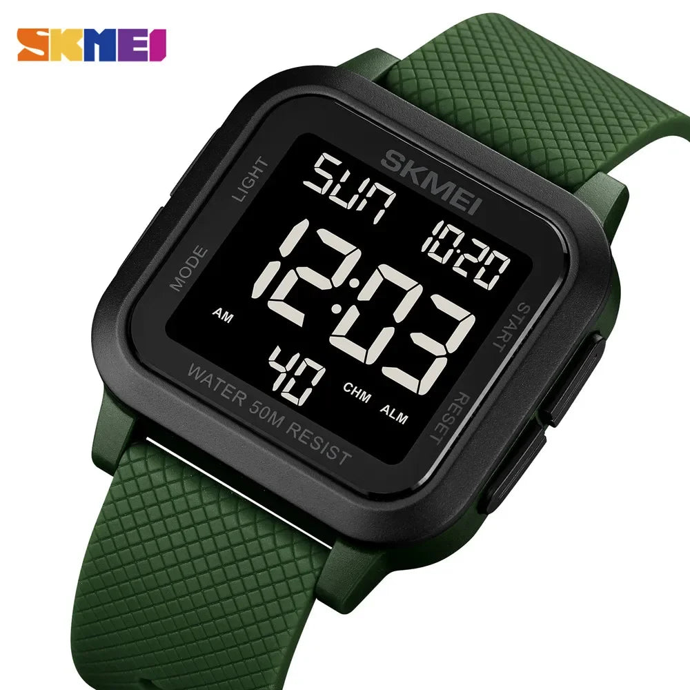SKMEI 1894 Military Waterproof Mens Watches Electronic Shock Digital Watch For Men Sports Wristwatches 1841 Relogios Masculinos