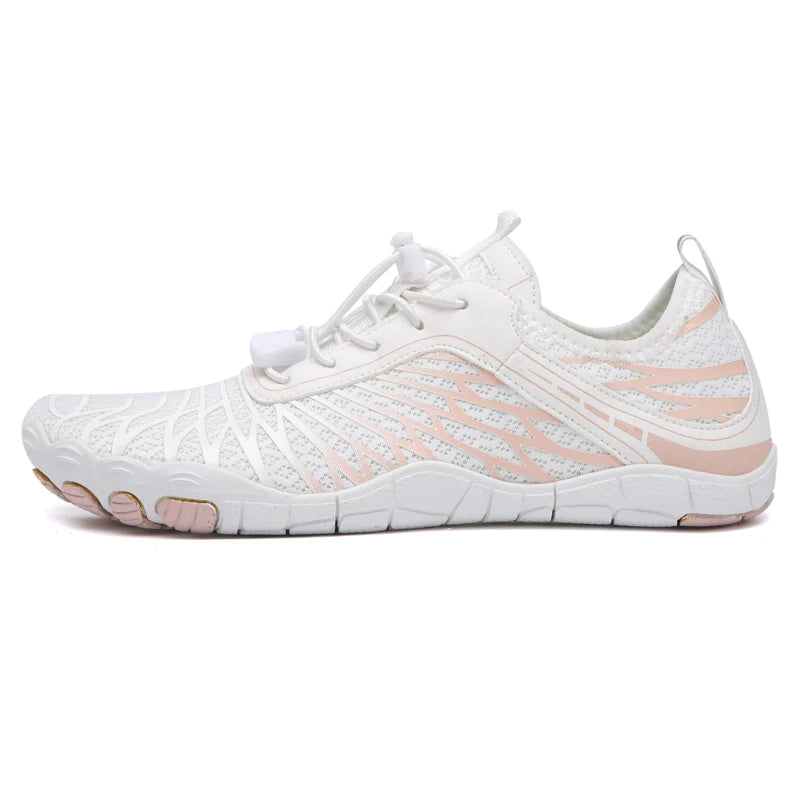 New Quick-Dry Aqua Shoes Couple Summer Beach Anti-Slip Aqua Shoes Swimming Wading Breathable Creek Tracing Aqua Shoes