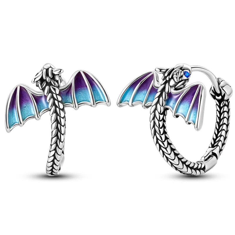 925 Sterling Silver Star Moon Hoop Earrings Sparkling Cubic Zircon Clover Earrings For Women Pretty Wedding Party Jewelry Gifts