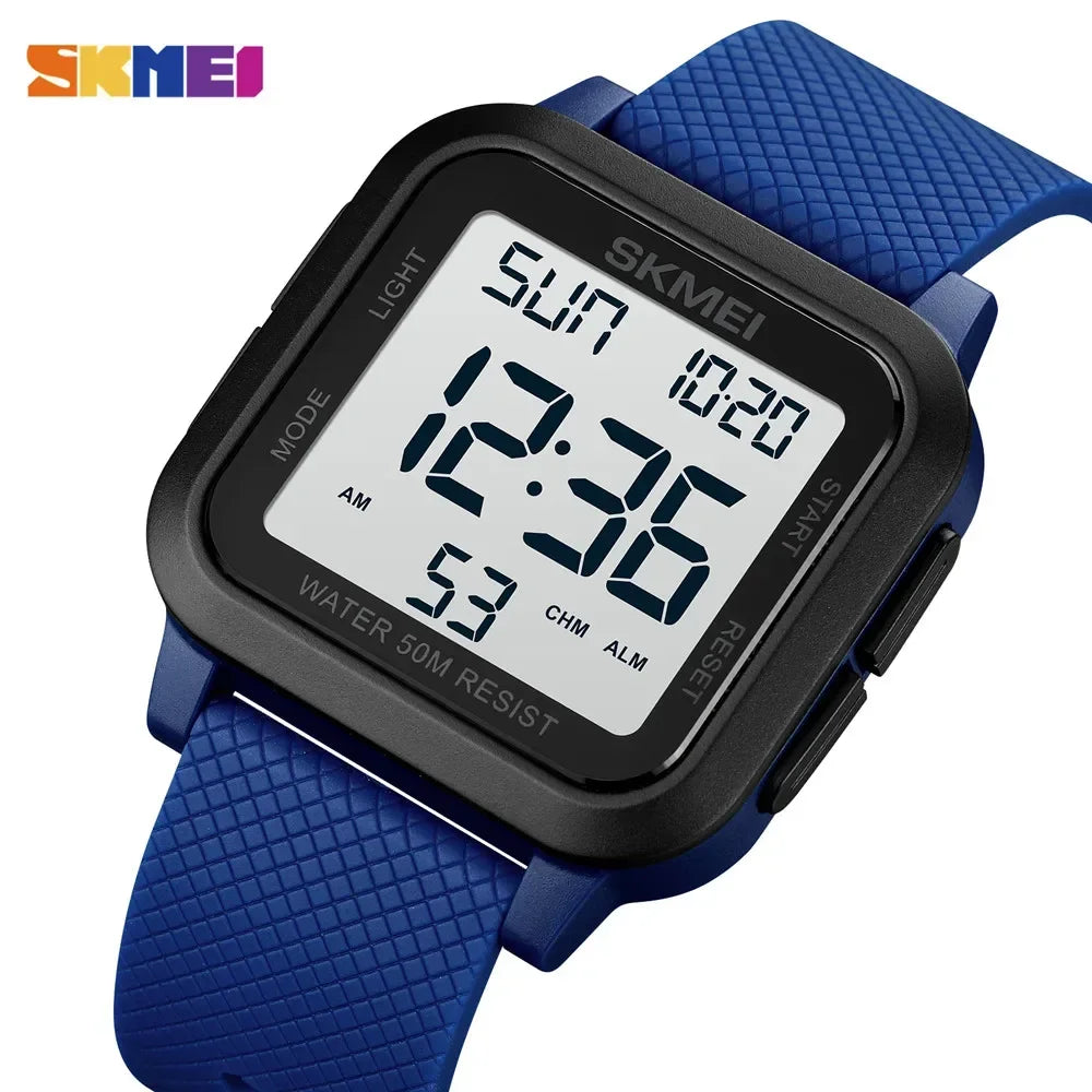 SKMEI 1894 Military Digital Watch for Men Waterproof Mens Electronic Shockproof Sports Wristwatches Countdown 1841 Montre Homme