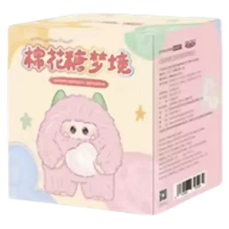 In Stock Velvet Monster Cotton Candy Dream Series Blind Box Cute Desktop Room Ornament Decorative Backpack Pendant Birthday Gift