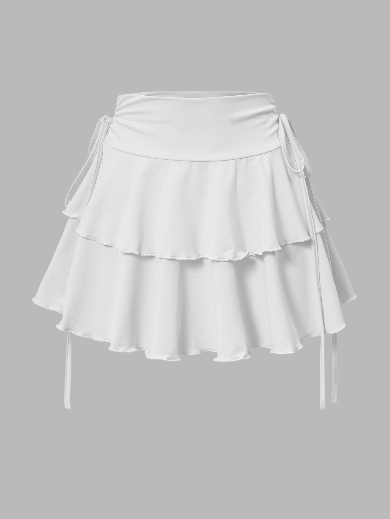2025 New Solid Color Skirt Women Summer Fashion Outdoor Versatile High Waist Slim Fit Elastic Waist Short Skirt Goods In Stock - Live Store 4U