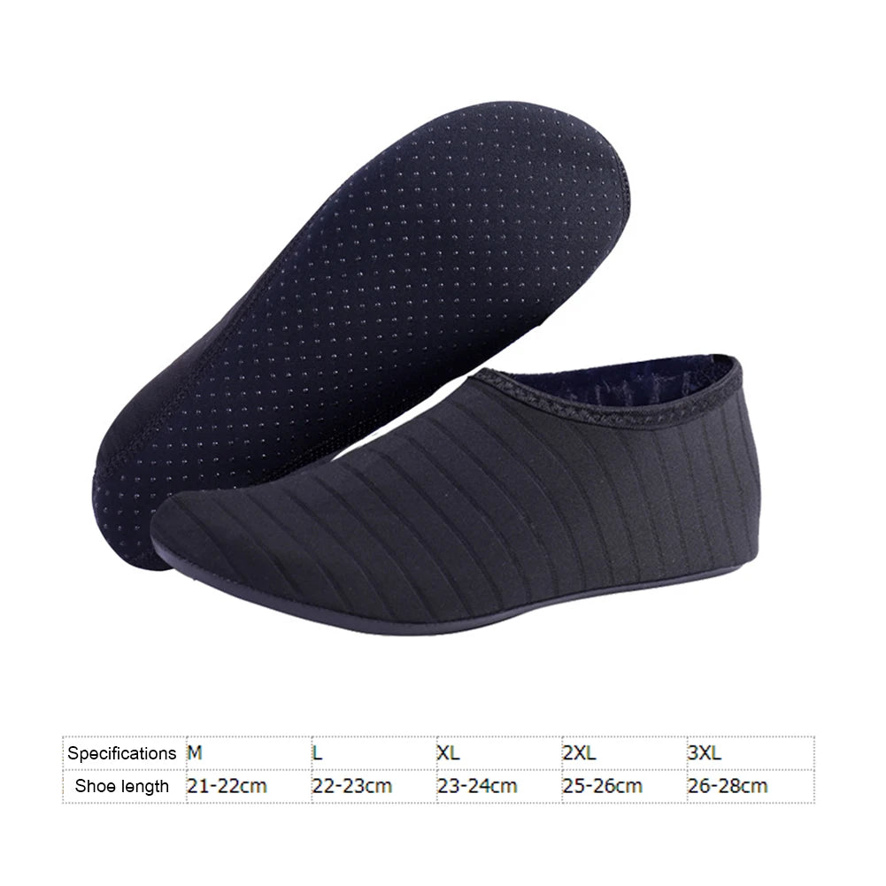 Aqua Diving Sockses Swimming Diving Socks Slipper Non-Slip Water Shoes Summer Beach Sandal Flat Shoe For Water Sports Women Men