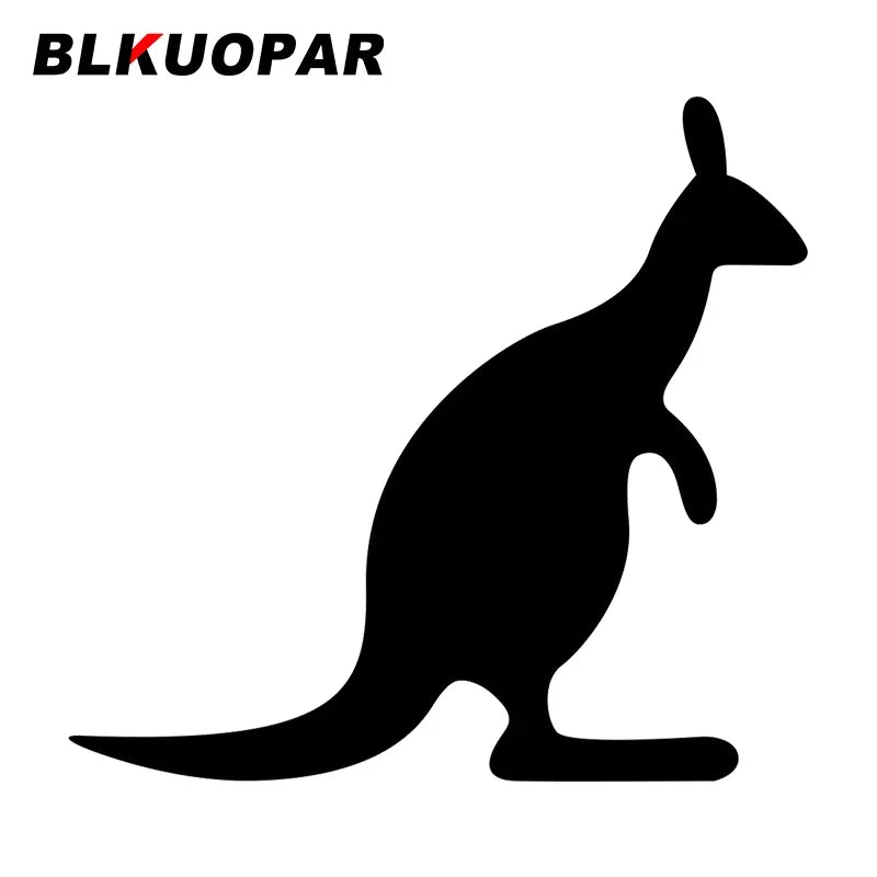 BLKUOPAR For Kangaroo Car Stickers Waterproof Fashionable Decals Personality Occlusion Scratch Motorcycle Surfboard Decor