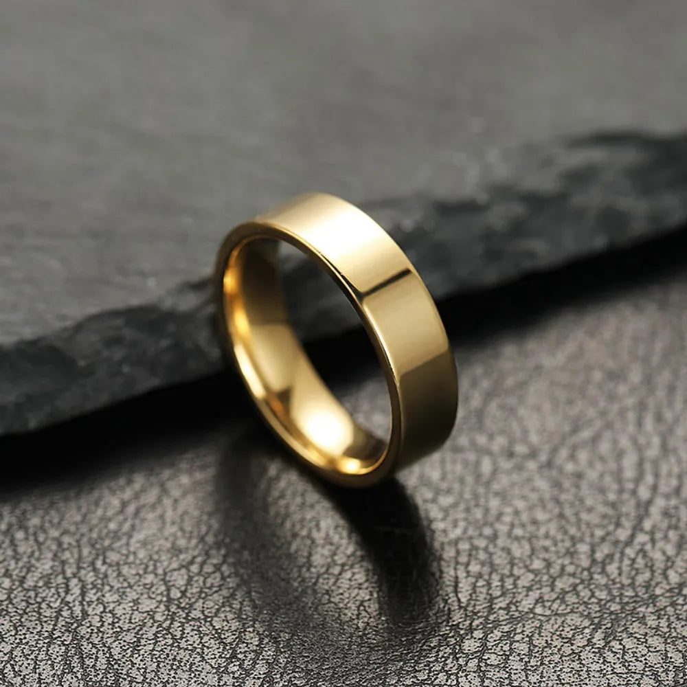 Fashion Charm Jewelry Ring for Men Women Stainless Steel Black Rings Wedding Engagement High Quality Matte Male Accessory - Live Store 4U