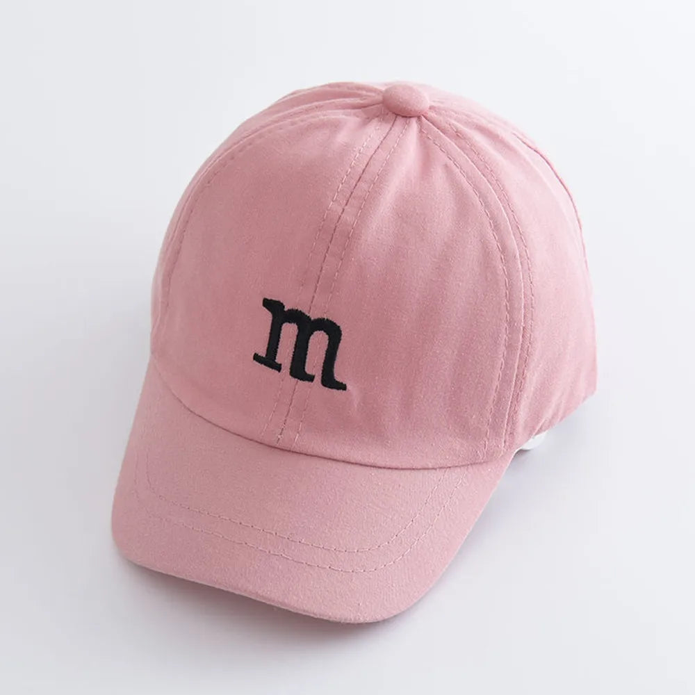 Children's Thin Visor Cap Handsome Letter Baseball Cap Outdoor Sun Hat