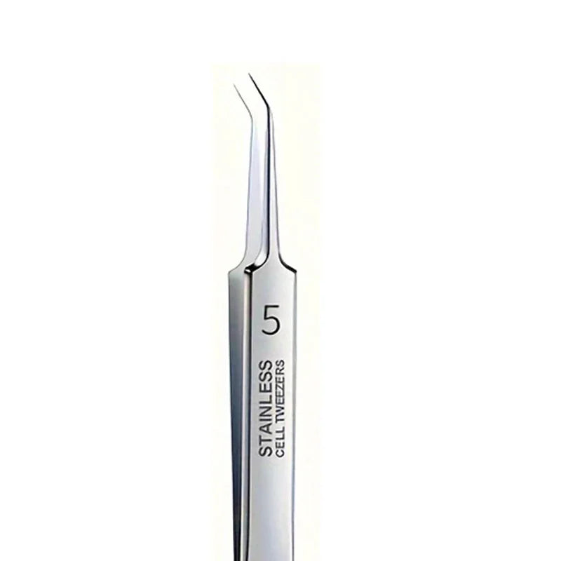 1/3pcs Extra Fine No. 5 Cellular Acne Blackhead Tweezers,Facial Beauty Remove Acne Needle Tools for Skin Care,Blackhead clip