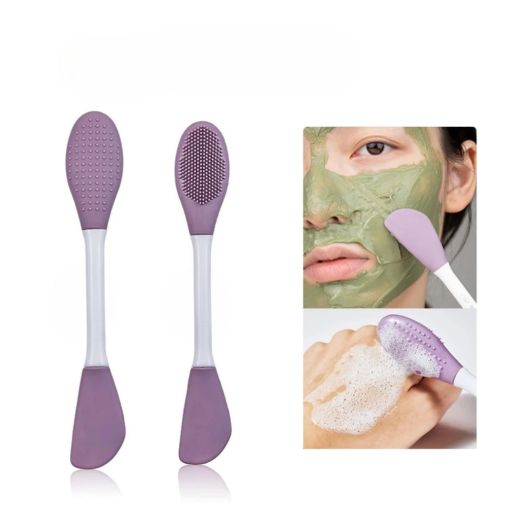 2 In1 Scrub   Blackhead  Silicone Facial Cleansing & Mask Brush  Deep Cleaning Tools Exfoliator Scrub Pore Facial Skin Care