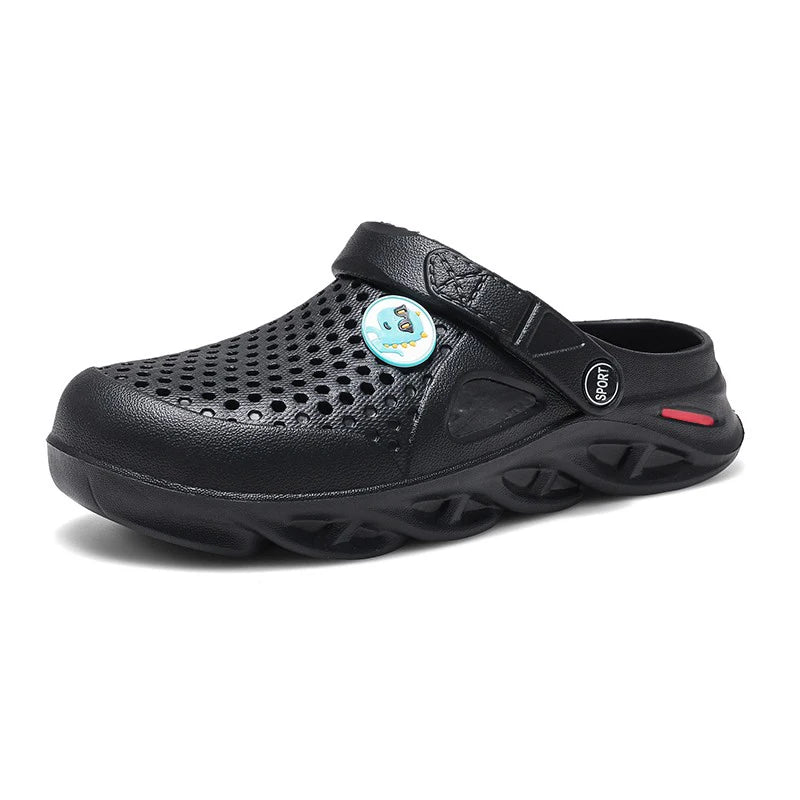 Men's Beach Sandals Summer Outdoor Platform Casual Shoes Fashion Sneakers Breathable Shoes Slippers Slippers Large Size 38-47