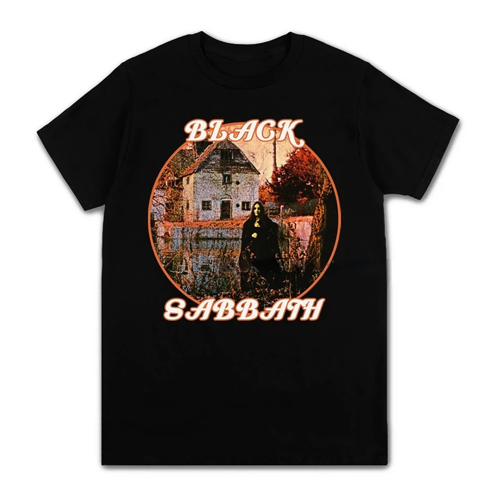 Black Metal Rock Band T shirt Men Women Fashion Casual Graphic Short Sleeve Short Sleeve Plus Size T Shirt Unisex 62474 - Live Store 4U