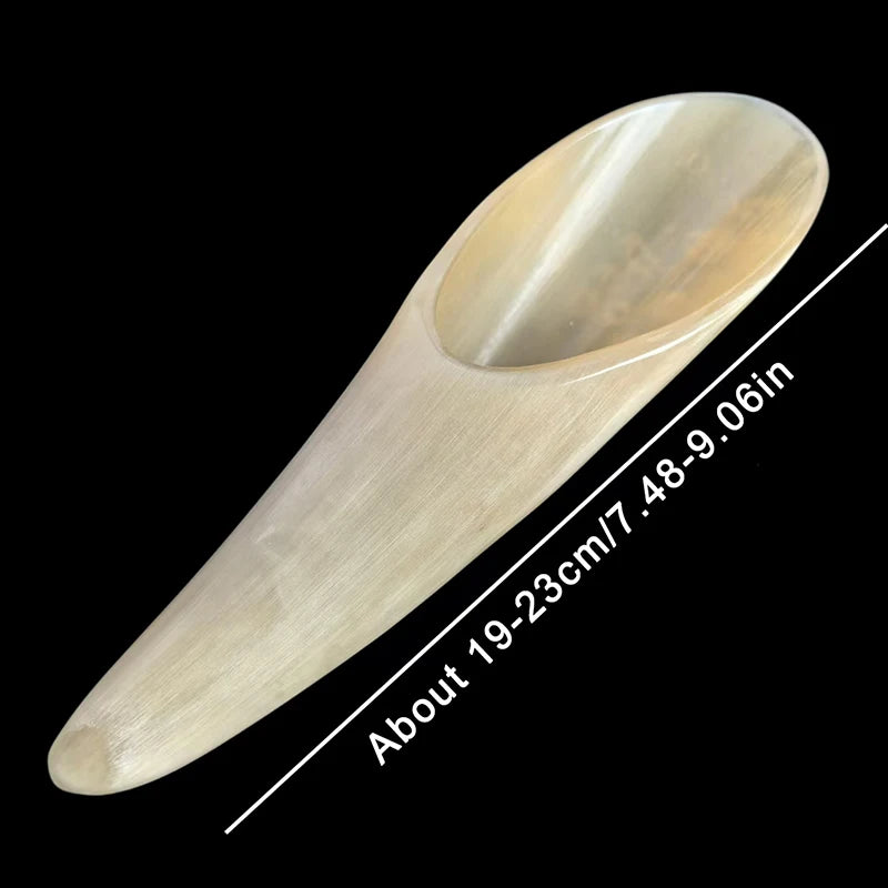1PC Natural Buffalo Horn No Stress Guasha Massage Tool Acupuncture SPA Therapy Gua Sha Massager Scraping Board