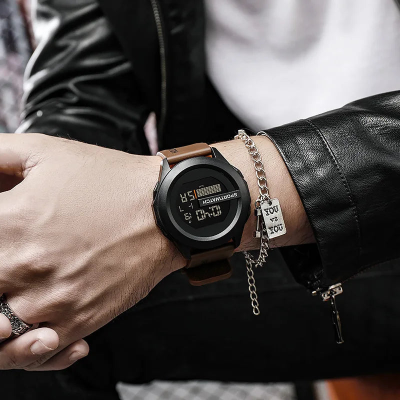 Sport Watch for Man Digital Wristwatch Stopwatch Luminous Date Week Waterproof Men's Clock Electronic Watch Relogio Masculino