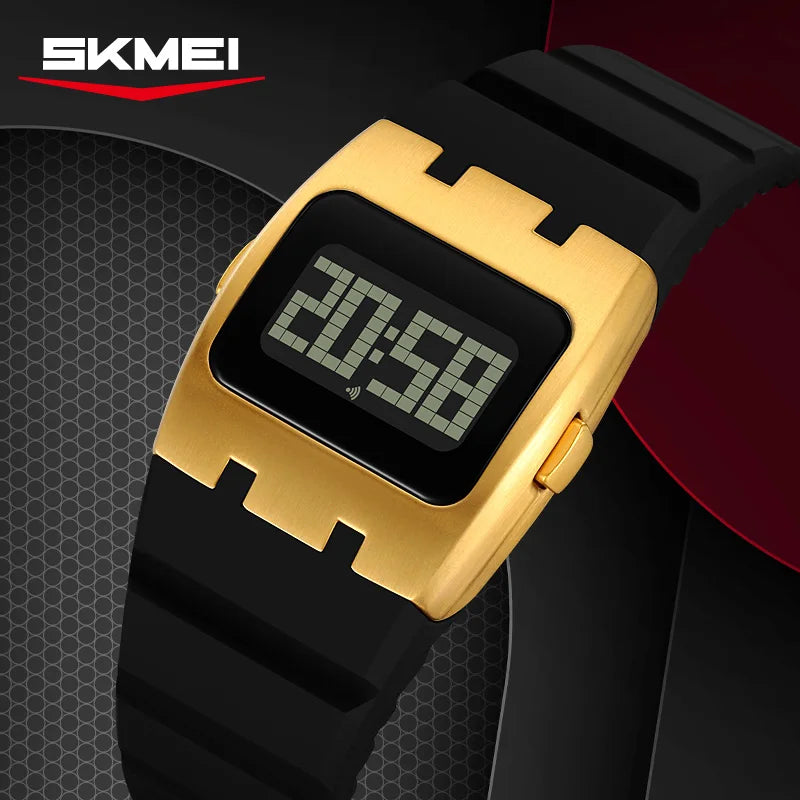 SKMEI Electronic Watch Original Wateproof Luminous Digital Wriswatch For Man Fashion Chronograph Calendar Alarm Clock 2415