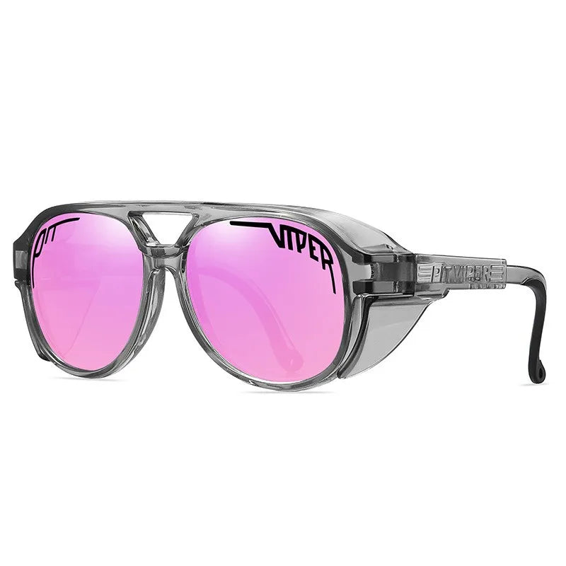 Steampunk Pit Viper Cycling Sunglasses Adult UV400 Men Women Designer Steam Punk Eyewear Vintage Sun Glasses Retro Goggles
