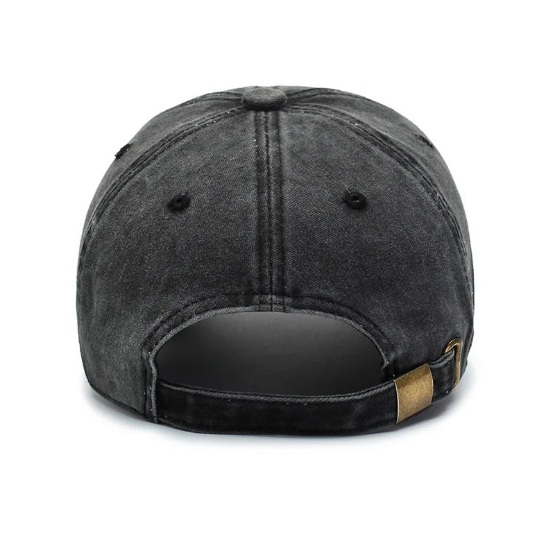 Bare Board Washed Baseball Cap Outdoor Naked Travel Sunshade Hat Women's Tide Hat