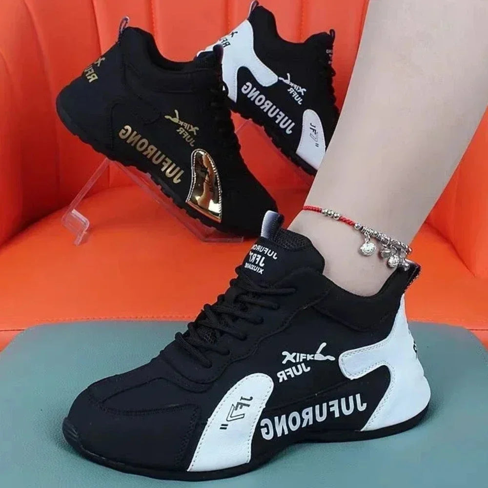 Sneakers Women Summer New Breathable Ladies Mesh Lace Up Sports Platform Shoes for Women Walking Designer Shoes Zapatos De Mujer