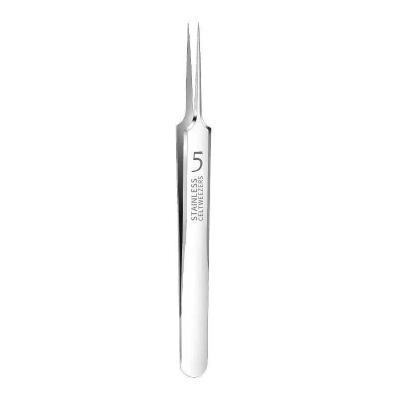 1/8Pcs PcCell Pimples Blackhead Remover Clip Ultra-fine Tweezers Black Dots Blackhead Extractor Acne Needle Facial Cleaner Skin