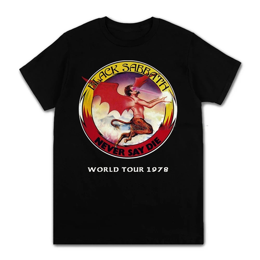 Black Metal Rock Band T shirt Men Women Fashion Casual Graphic Short Sleeve Short Sleeve Plus Size T Shirt Unisex 62474 - Live Store 4U