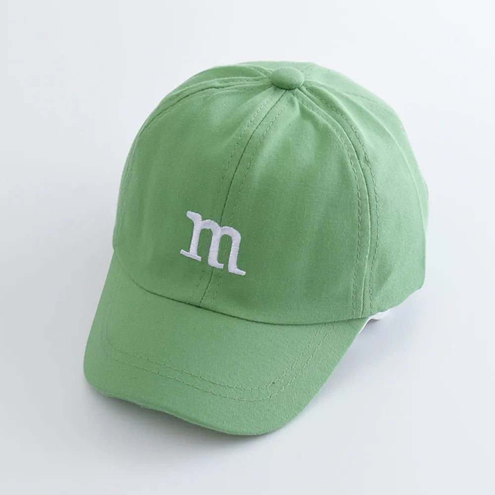 Children's Thin Visor Cap Handsome Letter Baseball Cap Outdoor Sun Hat