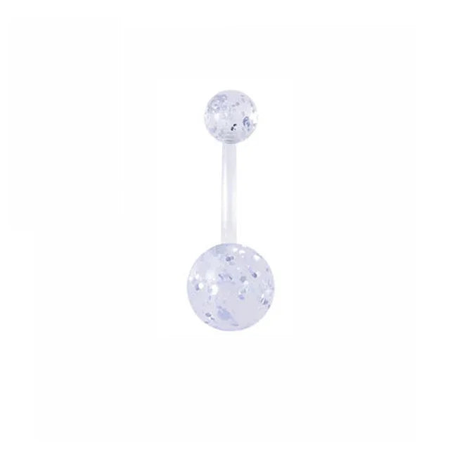 1pc 14G Belly Button Rings Navel Nombril Piercing Stainless Steel Belly Rings Women CZ Body Piercing Crystal Belly Rings Jewelry