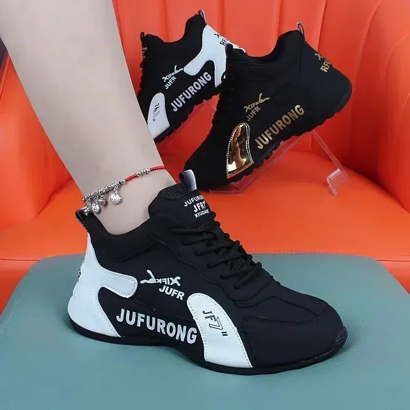 Sneakers Women Summer New Breathable Ladies Mesh Lace Up Sports Platform Shoes for Women Walking Designer Shoes Zapatos De Mujer