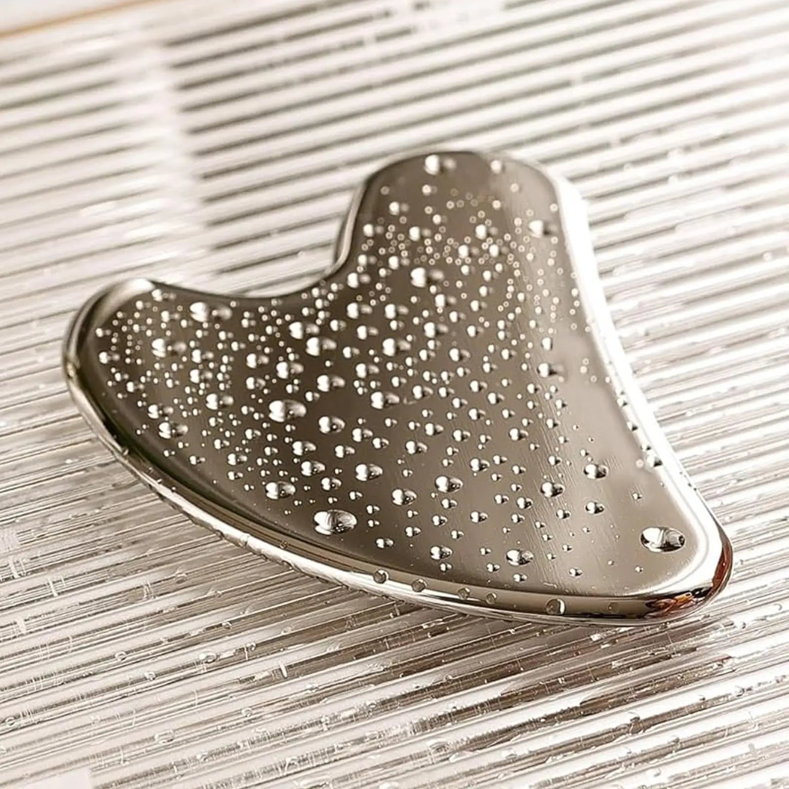 1PC Stainless Steel Gua Sha Facial Tools Tighten Skin Massage Guasha Beauty Tool Metal Guasha Tool for Face Face Massager Tool