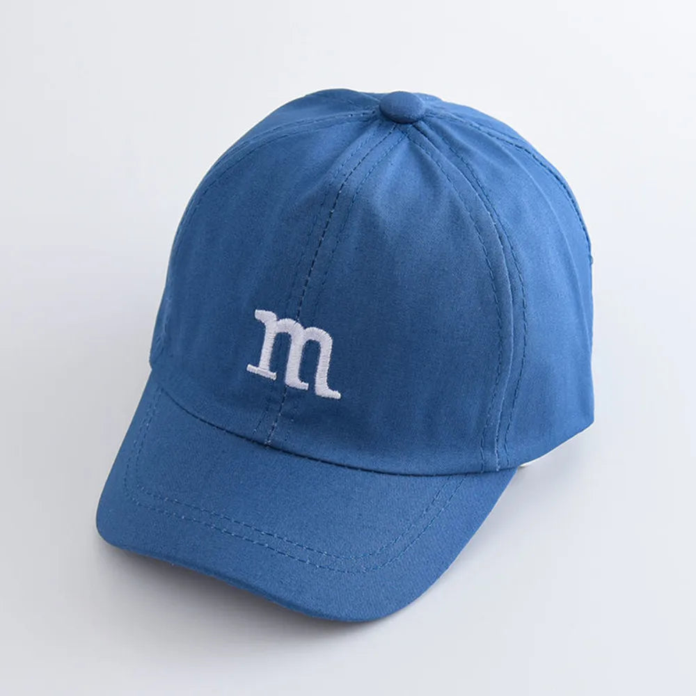 Children's Thin Visor Cap Handsome Letter Baseball Cap Outdoor Sun Hat